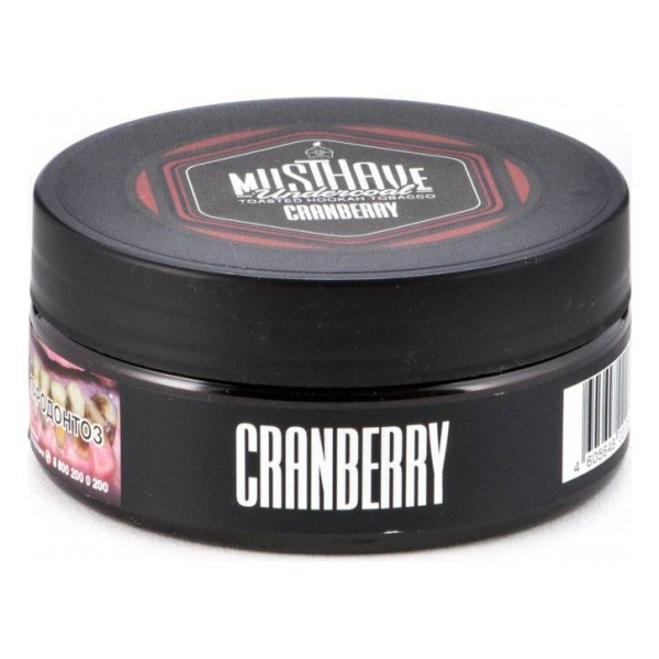Табак Must Have Cranberry 125 грамм в Казани