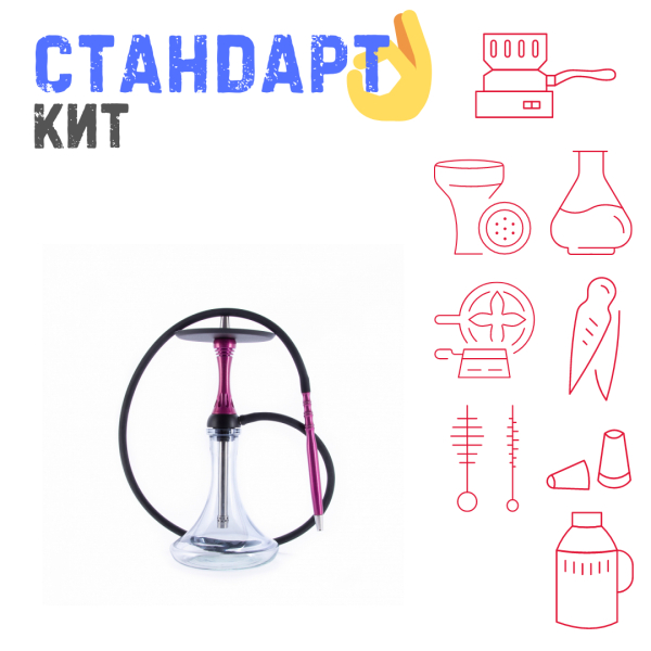 Набор с кальяном  Alpha Hookah X Harley СТАНДАРТ в Казани