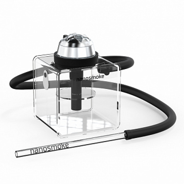 Кальян Nanosmoke box (прозрачный, 23 см) в Казани