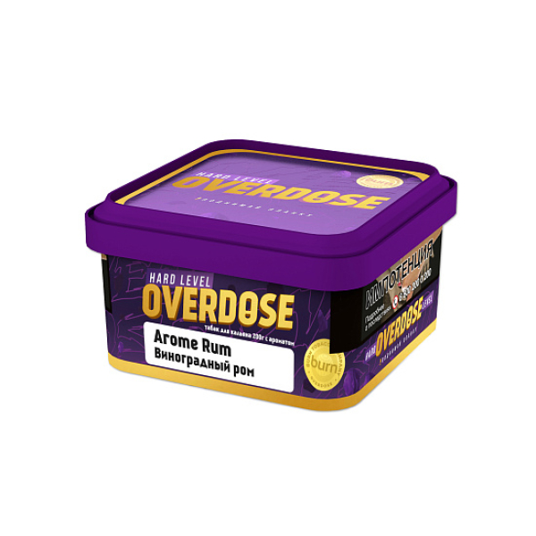 Табак OVERDOSE Aroma Rum 200 гр в Казани