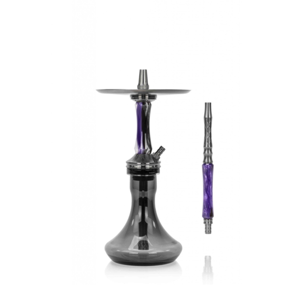 Кальян Ocean Hookah Kaif Small 2 (черный,фиолетовый, 53 см) в Казани