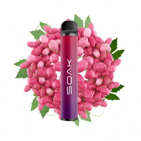 SOAK X Rose Grape (Розовый виноград), 1500 тяг в Казани