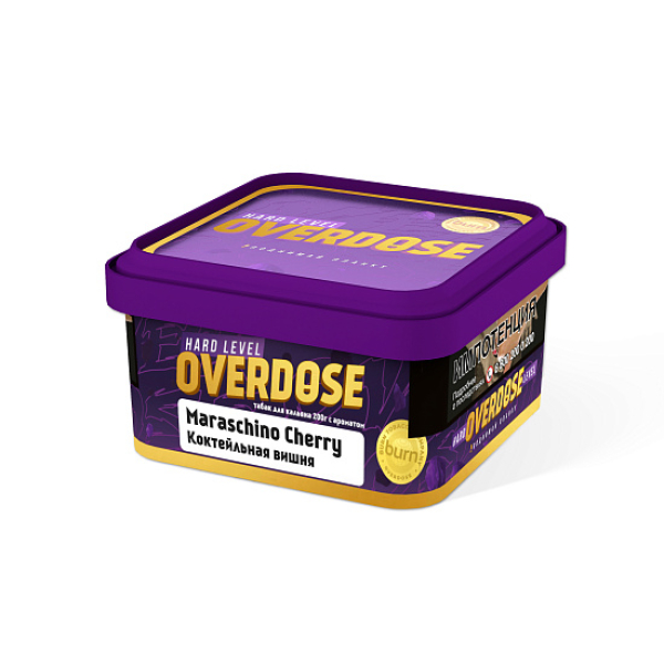 Табак OVERDOSE Maraschino Cherry (коктейльная вишня) 200 гр в Казани