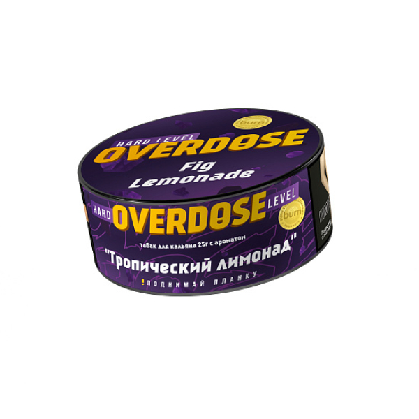 Табак OVERDOSE Fig Lemonade (тропический лимонад) 25 гр в Казани