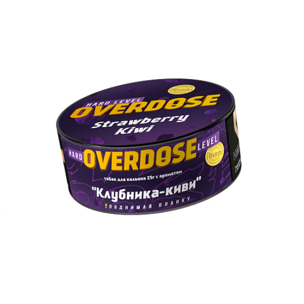 Табак OVERDOSE Strawberry Kiwi (клубника киви) 25 гр в Казани