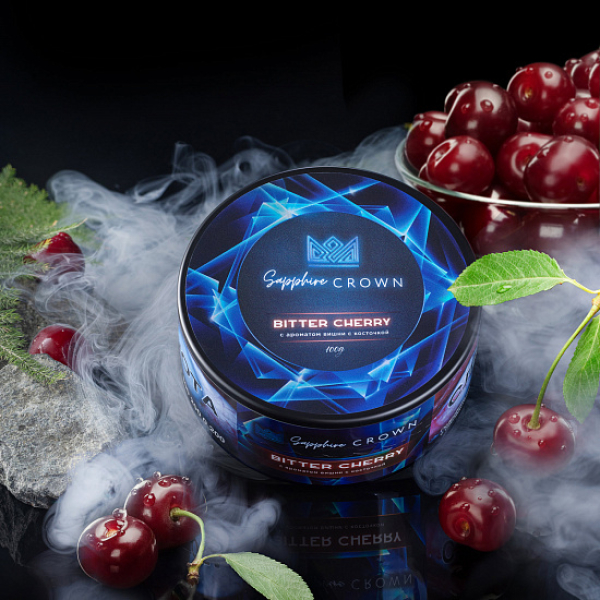 Табак Sapphire Crown Bitter cherry (Вишня) 100 гр в Казани