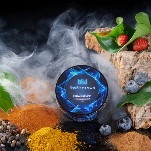 Табак Sapphire Crown Indian Stuff (Специи травянистость лесные ягоды) 25 гр в Казани