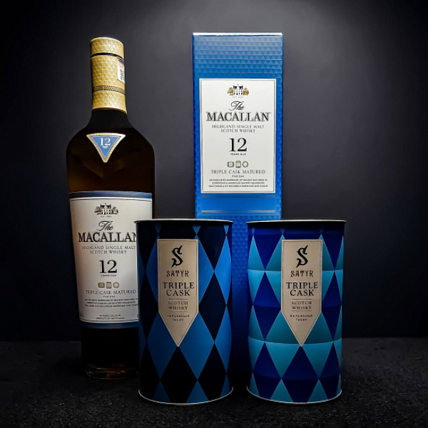 Табак Satyr TRIPLE CASK (МАКАЛЛАН) 100 грамм в Казани