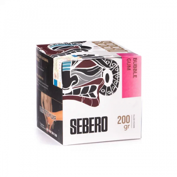 Табак SEBERO BUBBLE GUM 200 грамм в Казани