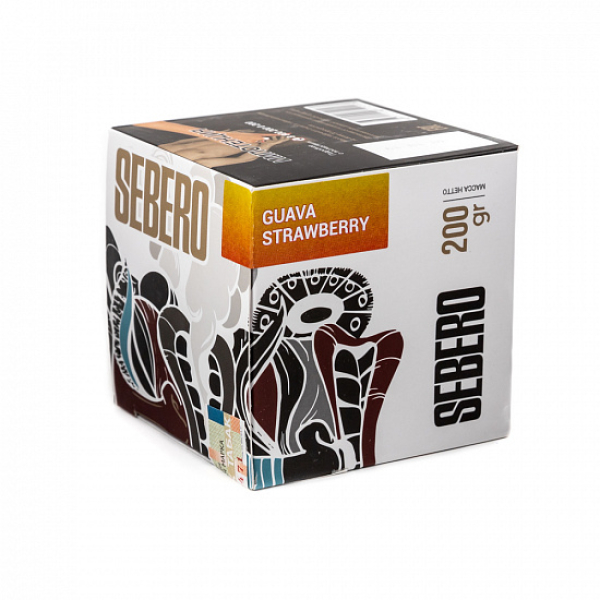 Табак SEBERO GUAVA STRAWBERRY 200 грамм в Казани