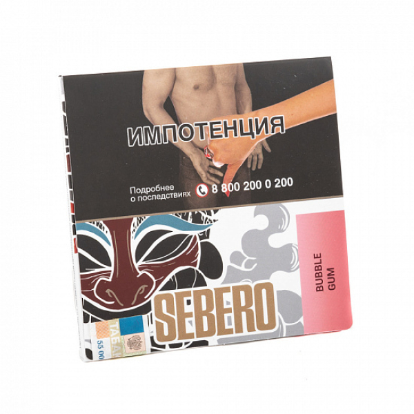 Табак SEBERO BUBBLE GUM 40 грамм в Казани