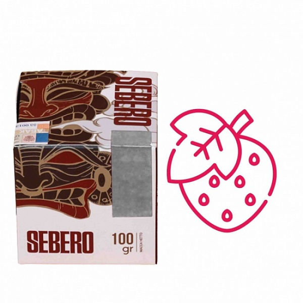 Табак Sebero Клубника 100 грамм в Казани