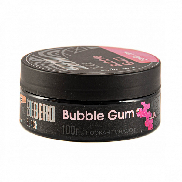 Табак SEBERO BLACK BUBBLE GUM 100 гр в Казани
