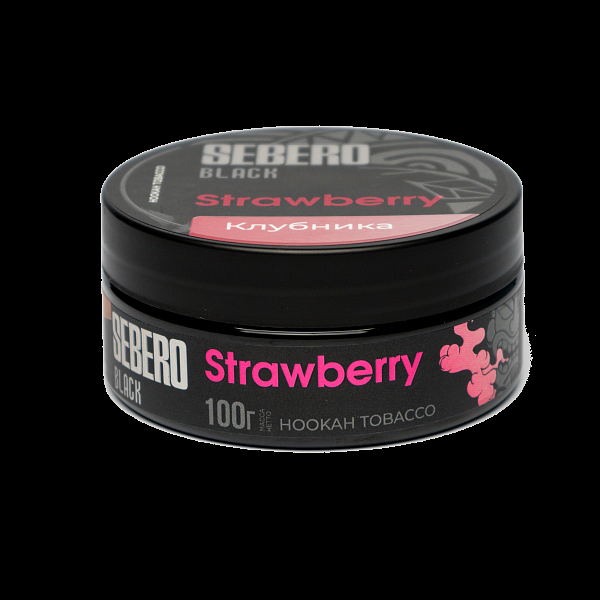 Табак SEBERO BLACK STRAWBERRY 100 гр в Казани