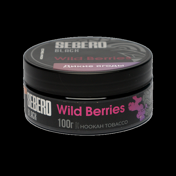 Табак SEBERO BLACK WILD BERRIES 100 гр в Казани