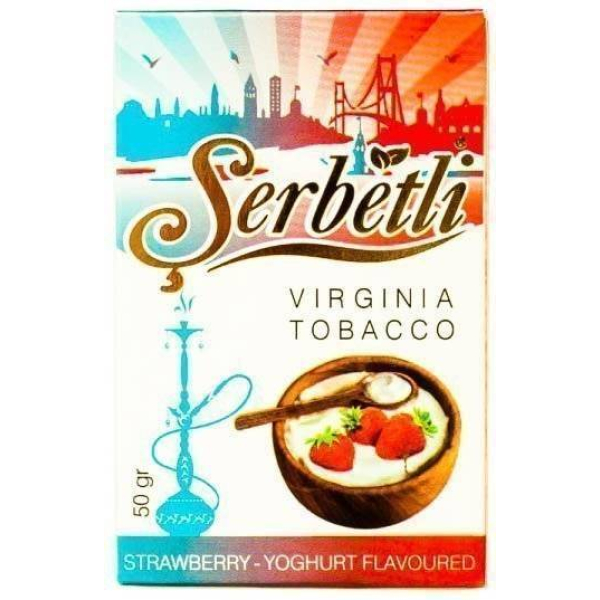 Табак Serbetli Strawberry Yoghurt 50 грамм в Казани