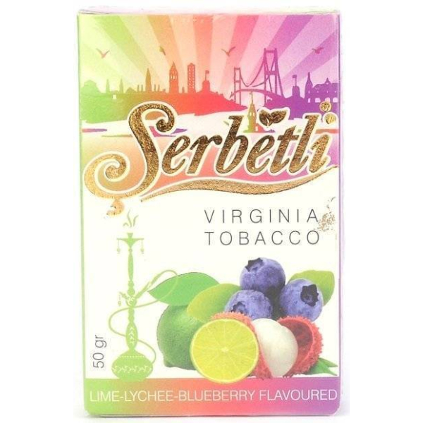 Табак Serbetli Lime Lychee Blueberry в Казани