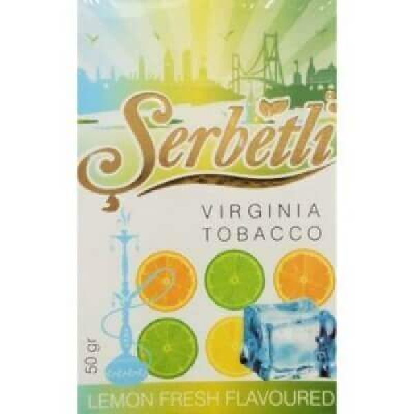 Табак Serbetli Lemon Fresh 50 грамм в Казани