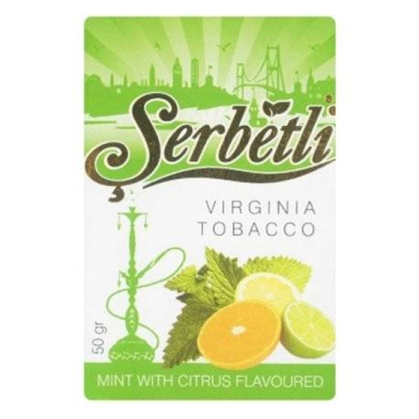 Табак Serbetli Цитрусы с мятой 50 гр в Казани