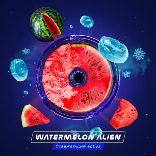 Паста Space Smoke ZERO Watermelon  Alien (Арбуз с  холодком) 30 гр в Казани