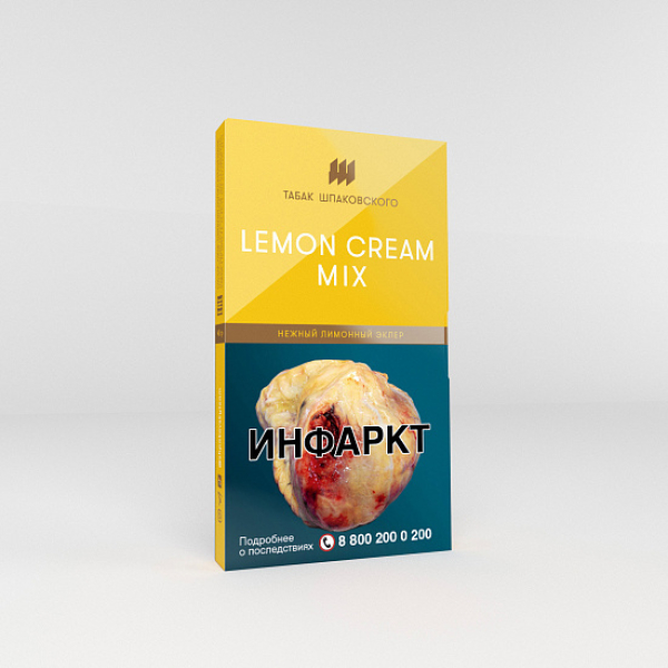 Табак Шпаковского Lemon Cream Mix (Лимонный эклер) 40 гр в Казани