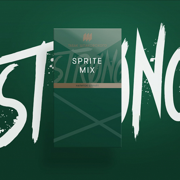 Табак Шпаковского Strong Sprite Mix (Напиток Спрайт) 40 гр в Казани