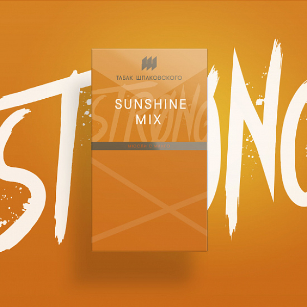 Табак Шпаковского Strong Sunshine MIx (Мюсли Манго) 40 гр в Казани