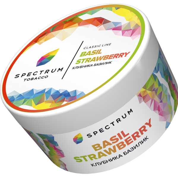 Табак Spectrum Classic BasilStrawberry 200 грамм в Казани