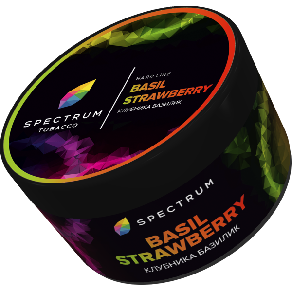 Табак Spectrum Hard BasilStrawberry 200 грамм в Казани
