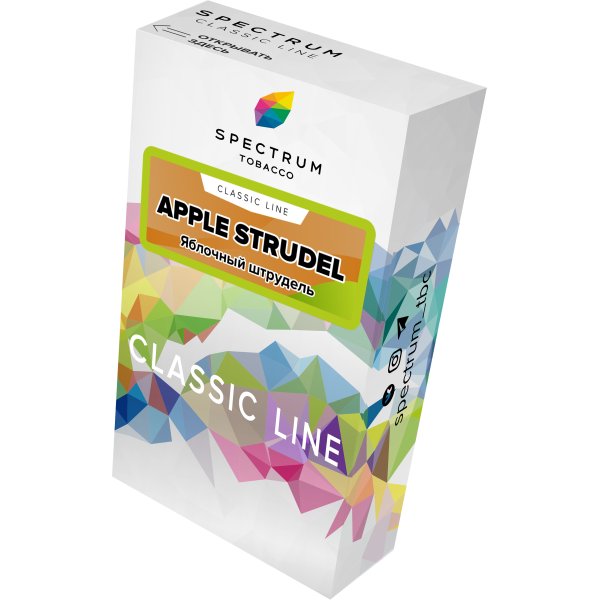 Табак Spectrum Classic apple strudel 40 грамм в Казани