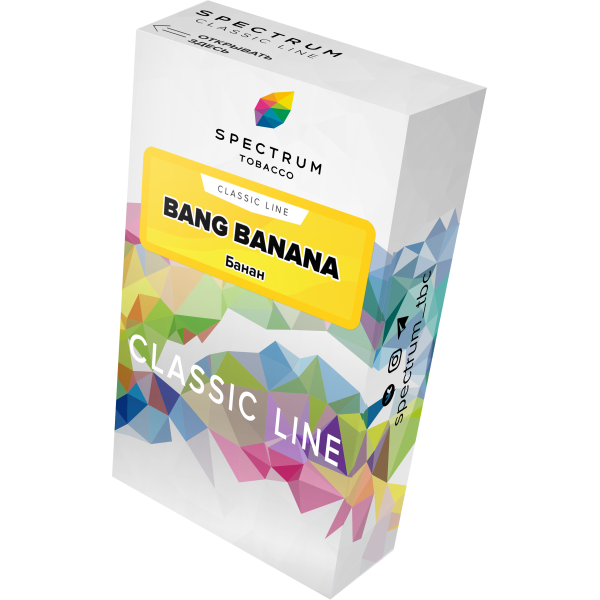 Табак Spectrum Classic bang banana 40 грамм в Казани
