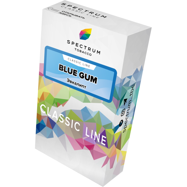 Табак Spectrum Classic blue gum 40 грамм в Казани