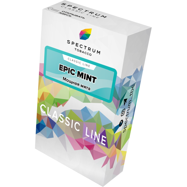 Табак Spectrum Classic epic mint 40 грамм в Казани