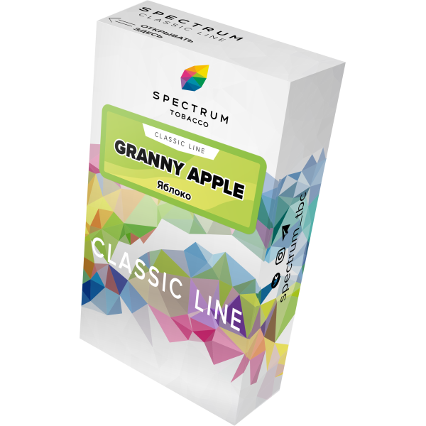 Табак Spectrum Classic granny apple 40 грамм в Казани