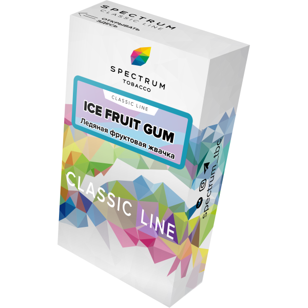 Табак Spectrum Classic ice fruit gum 40 грамм в Казани