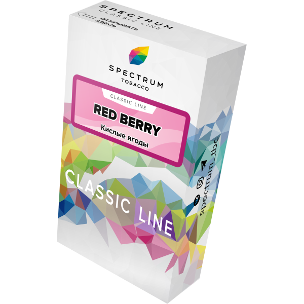 Табак Spectrum Classic red berry 40 грамм в Казани