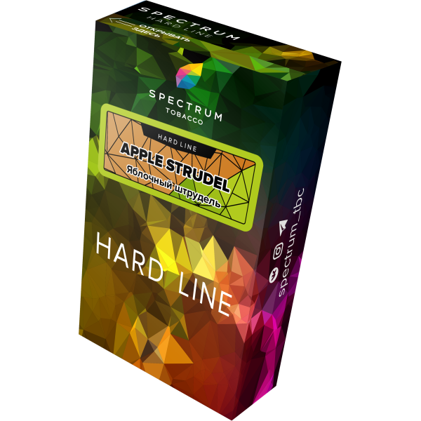 Табак Spectrum Hard apple strudel 40 грамм в Казани