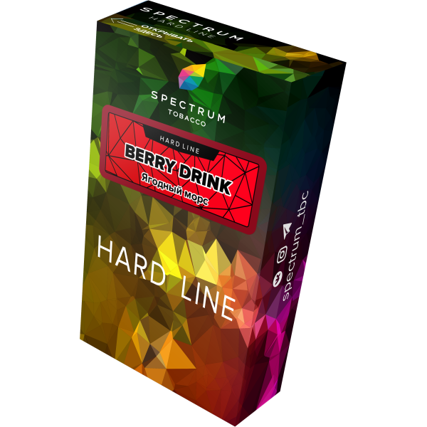 Табак Spectrum Hard berry drink 40 грамм в Казани