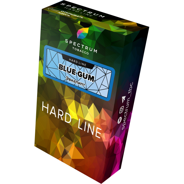 Табак Spectrum Hard blue gum 40 грамм в Казани