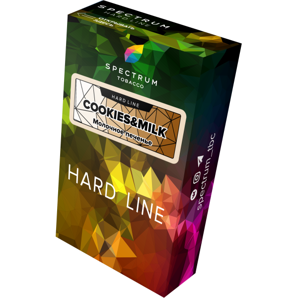 Табак Spectrum Hard cookies milk 40 грамм в Казани