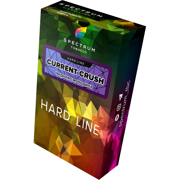 Табак Spectrum Hard current crush 40 грамм в Казани