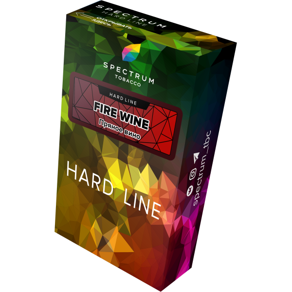 Табак Spectrum Hard fire wine 40 грамм в Казани