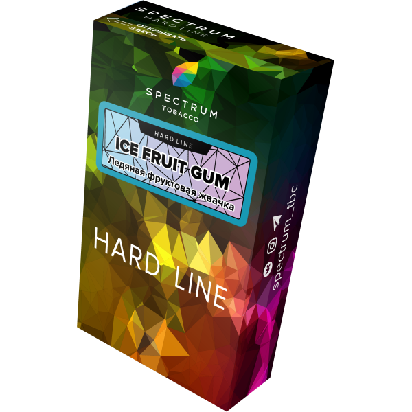 Табак Spectrum Hard ice fruit gum 40 грамм в Казани