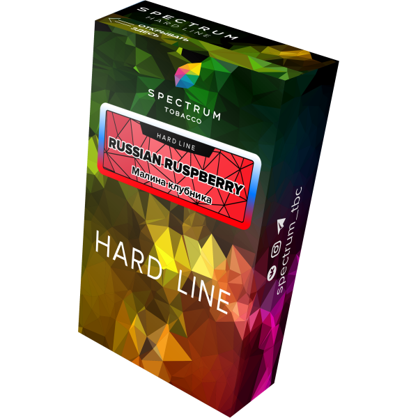 Табак Spectrum Hard russian raspberry 40 грамм в Казани