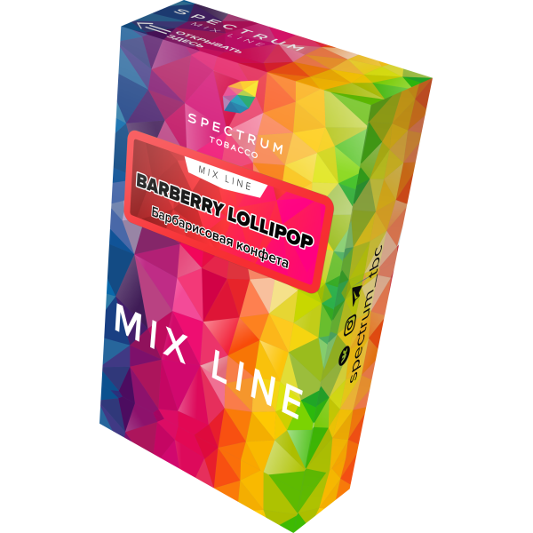 Табак Spectrum Mix Line Barberry Lollipop 40 грамм в Казани
