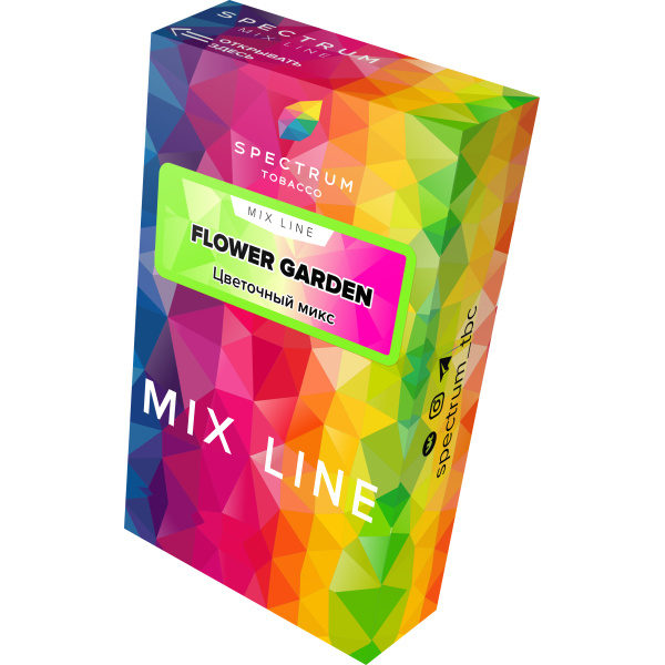 Табак Spectrum Mix Line Flower Garden 40 грамм в Казани