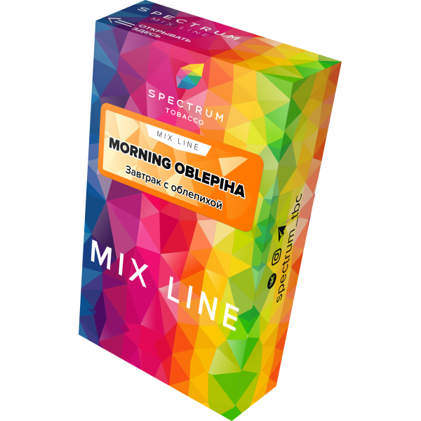 Табак Spectrum Mix Line Morning Oblepiha 40 грамм в Казани