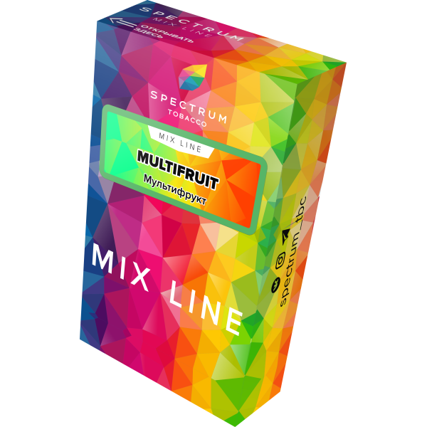 Табак Spectrum Mix Line Multifruit 40 грамм в Казани