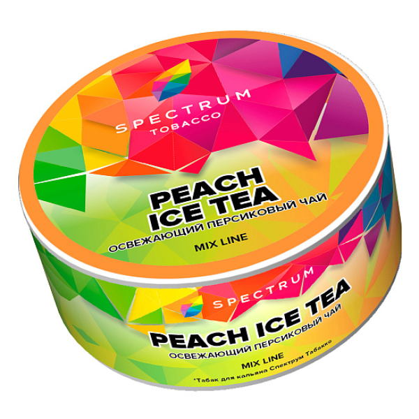 Табак Spectrum Mix Line Peach ice tea (Освежающий персиковый чай) 25 гр в Казани