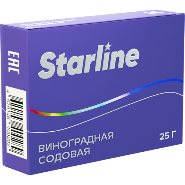 Табак Starline Виноградная содовая 25 гр в Казани